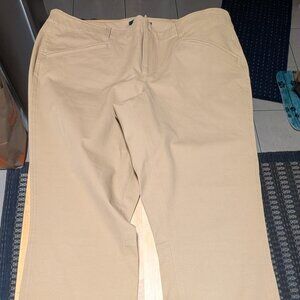 Vintage Lauren Ralph Lauren Pants Womens 14 Brown Zip ankles corduroy Chino